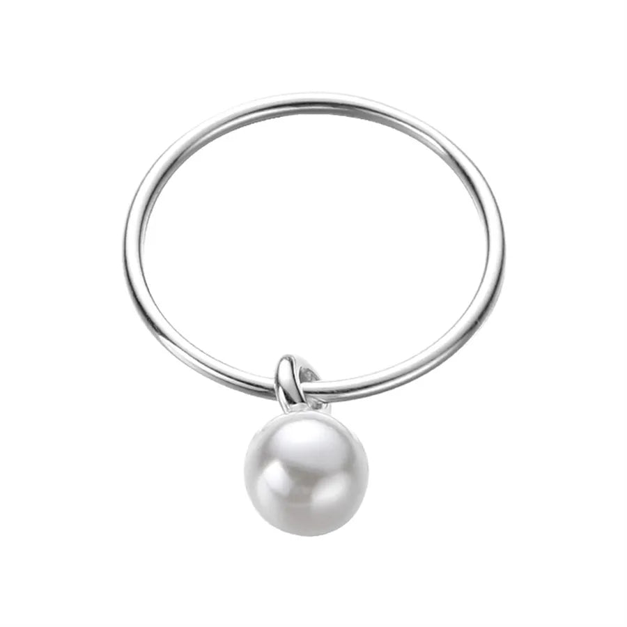 Bague ouverte à motif cœur, argent 925 — vue 3