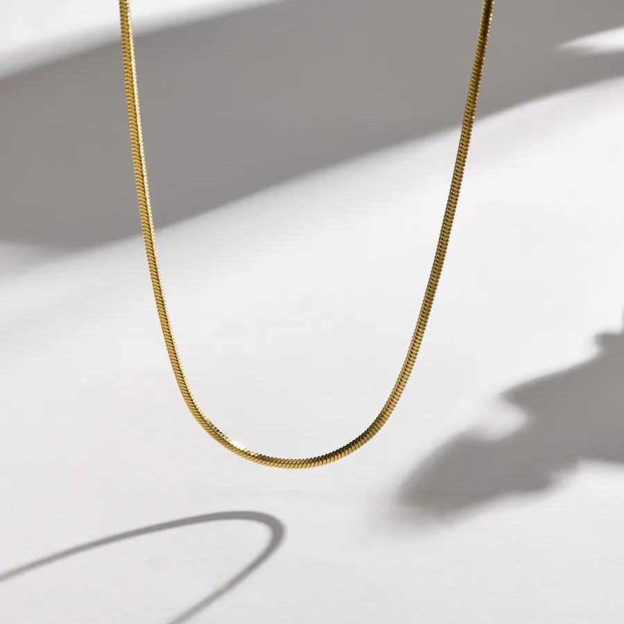Collier chaîne seule, acier inoxydable — vue 11