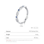 Bague géométrique sertie de zircons, argentée — vue 4