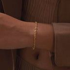 Bracelet à volumes géométriques alternés — vue 5