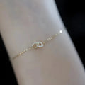 Bracelet pastille à graver, argent massif 925 — vue 6