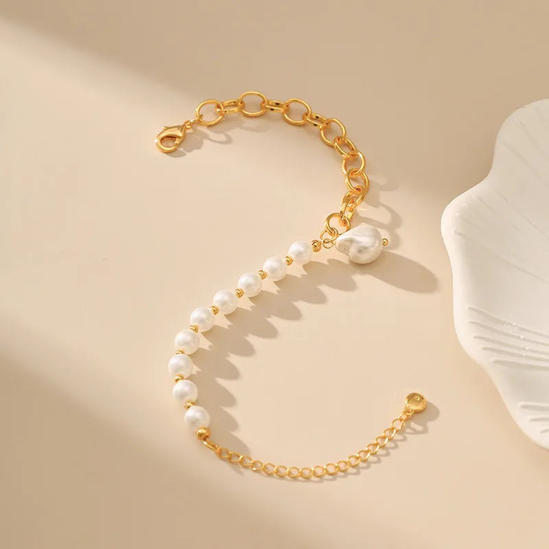 Bracelet à pendentifs goutte et perle — vue 5